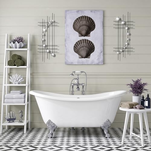 ZEXUIRU 2 Pcs Abstract Metal Art - Image 7