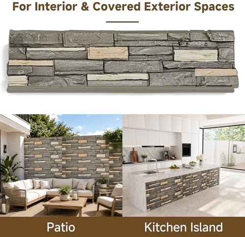Faux Stone Wall Panels, 3D Artificial Rock Siding - Image 7