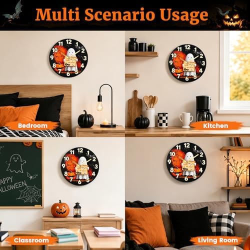 Maxspace Halloween Wall Clock - Image 7
