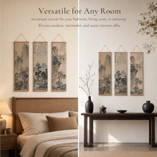 xinyuru Chinese Ancient Landscape Scroll Wall Art Poster - Image 6