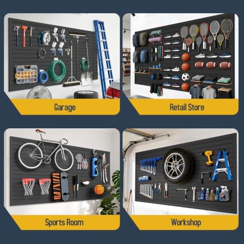 Slat Wall Paneling 4 x 8ft, Slatwall Garage Wall Organizer - Image 6