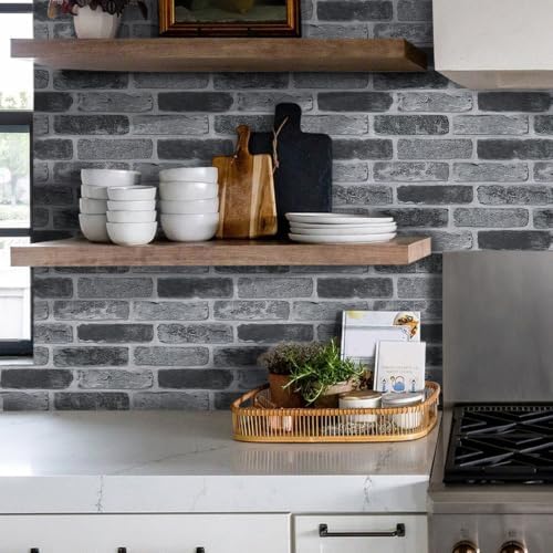 COMSTICKC 3D Peel and Stick Faux Brick Wall Panels - Image 6