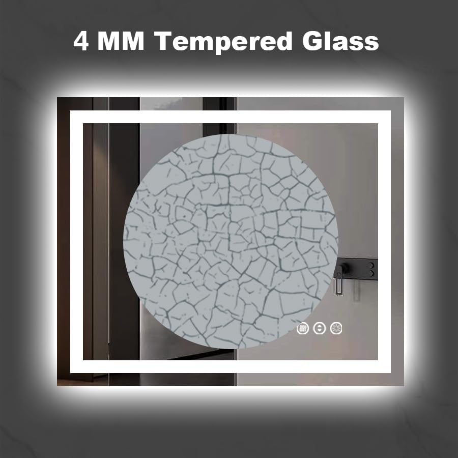 Amorho LED Bathroom Mirror - Image 6