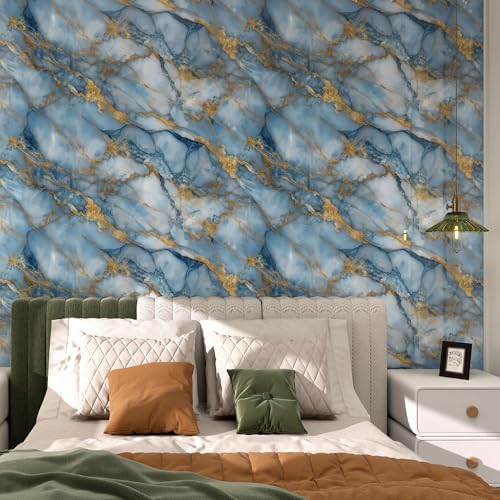 Haimin 3D Wall Panels Peel and Stick Marble Tile Look 10 Pack Waterproof - Image 7