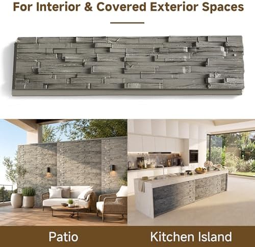 Faux Stone Wall Panels, 3D Artificial Rock Siding - Image 7