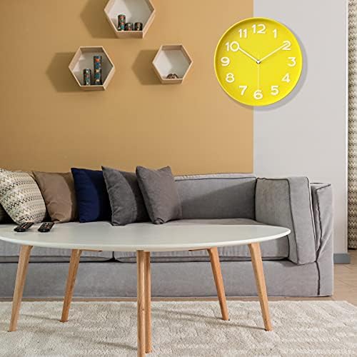 HZDHCLH Wall Clocks for Living Room Bedroom Office Classroom Decor Small Silent - Image 5