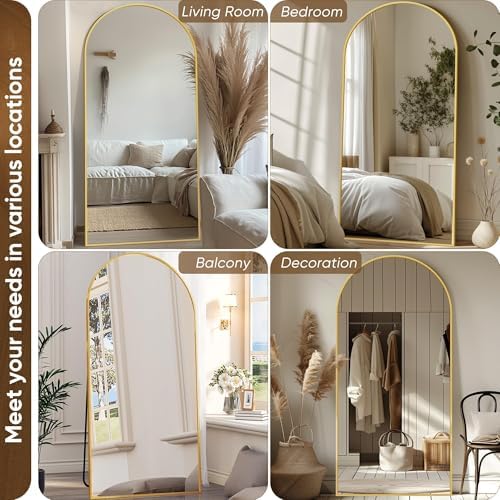 Antok 76" x34” Arched Full Length Mirror - Image 6
