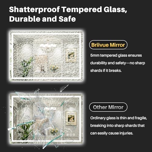 66x48 Inch LED Bathroom Mirror - Image 7