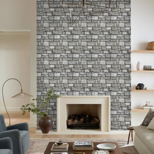 COMSTICKC 3D Faux Stone Wall Panels Peel and Stick - Image 6
