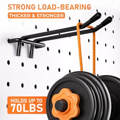INCLY 176PCS Black Pegboard Hooks - Image 6