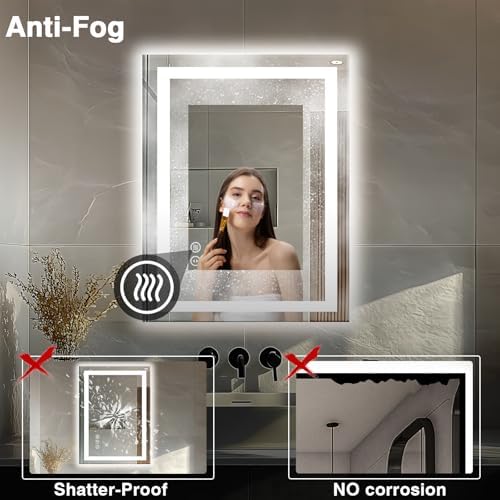 EchosLife 24"x32" LED Bathroom Mirrors - Image 6