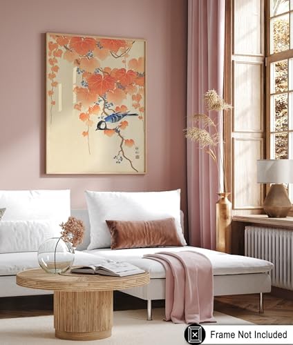Poster Master Vintage Great Tit on Paulownia Branch Poster - Image 6