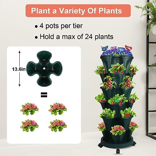 GameXcel Vertical Planter Tower - Image 7