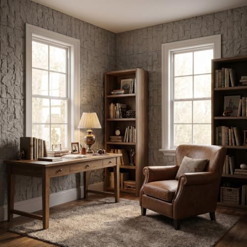 VooBang 3D Stacked Stone Texture PU Wall Panels - Image 7