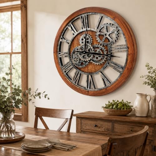 The B-Style Large Wall Clock, 24 inch - Image 6