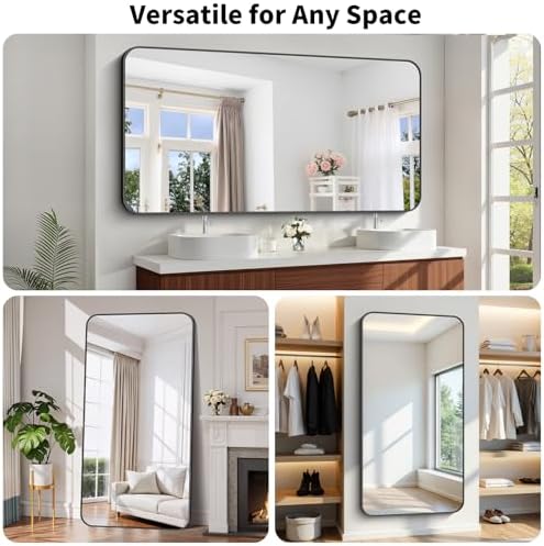 Koonmi Bathroom Wall Mirror, 36x71 Inch Large Vanity Mirror - Image 6