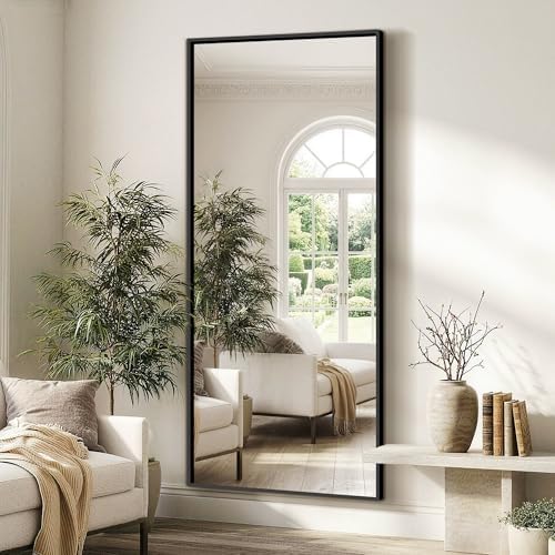 FICTOR Full Length Mirror with Stand, Floor Standing Mirror - Image 7