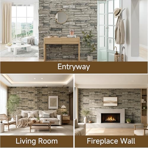 Faux Stone Wall Panels, 3D Artificial Rock Siding - Image 7