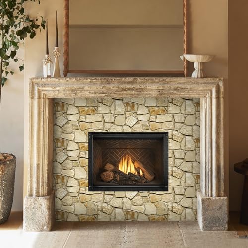 COMSTICKC 3D Faux Stone Wall Panels Peel and Stick Decorative Tiles - Image 6