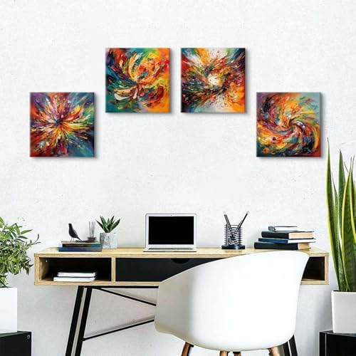 BL BORLINART Colorful Abstract Wall Art - Image 6