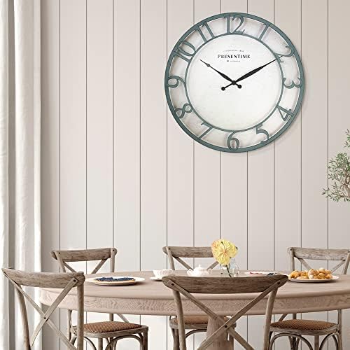Presentime 21" Farmhouse Series Wall Clock - Image 6