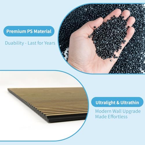 Art3d Fine Bar Design Slim Slat Wall Panel, 104 x 12 Inch - Image 7