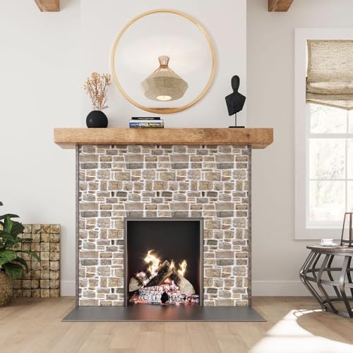 COMSTICKC 3D Faux Stone Wall Panels Peel and Stick - Image 6