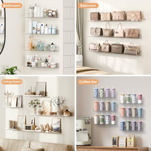 upsimples 18 Pack Acrylic Shelves - Image 6