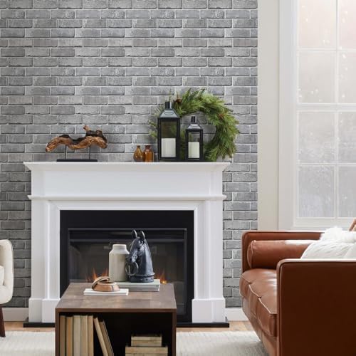 COMSTICKC 3D Peel and Stick Faux Brick Wall Panels - Image 6