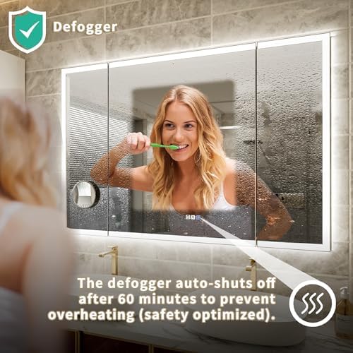 54x36 Trifold Bathroom Mirror - Image 6