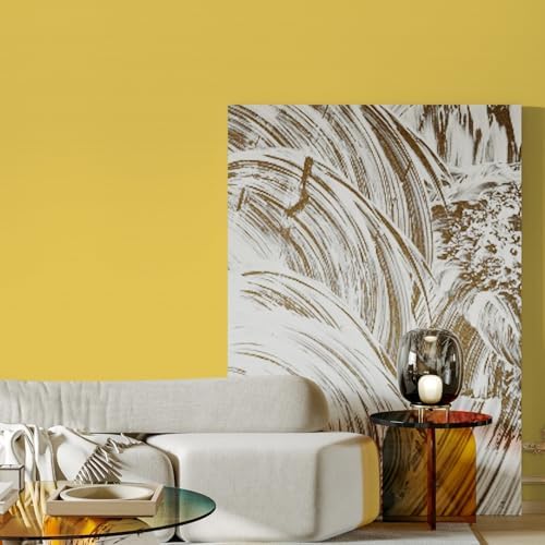 Yellow Peel and Stick Wallpaper Self-Adhesive Contact Paper Tear Resistant - Image 6