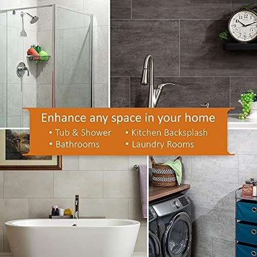 Palisade Interlocking Vinyl Waterproof Wall/Backsplash Tiles - Image 6