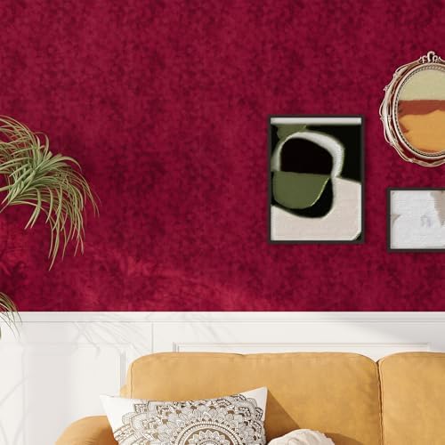 Red Velvet Flocking Liner for Jewelry Drawer 15.7"x160" Self Adhesive Velvet - Image 7
