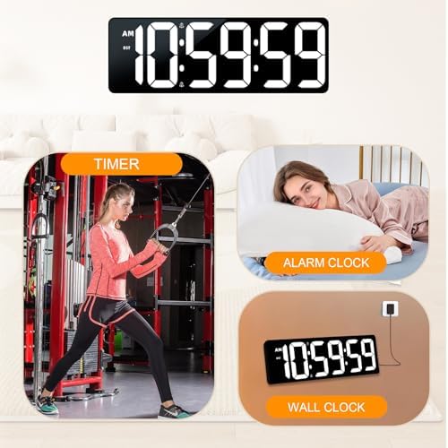 TXL 17.2" Large Digital Timer Clock, Countdown Timer - Image 7