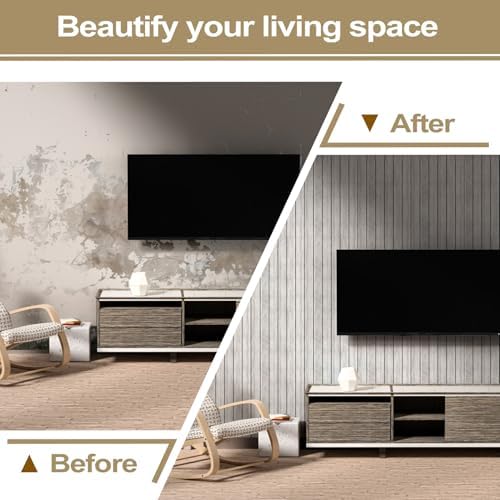 Chejiaye Peel and Stick 3D Wall Panel -23.6"x118"Soundproof Self-Adhesive Wall - Image 7