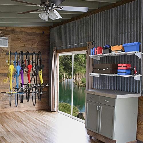 Wallmaster 15x45 Garage Wall Mount Shelves Heavy Duty Storage Shelves - Image 7