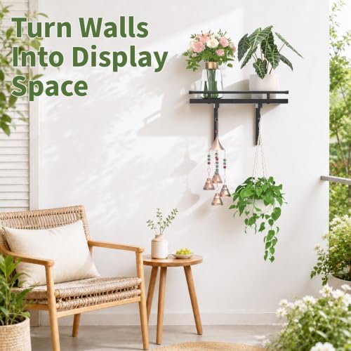 LASZOLA Wall Plant Shelves Floating Hanger Holder Indoor - Image 6