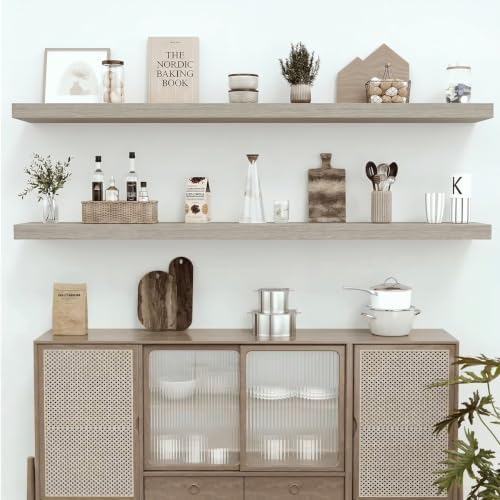 Vivelove Deep Floating Shelves 72x12” Set of 1 - Image 6