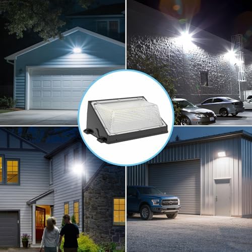 HYPERLITE LED Wall Pack 70W: 10500lm Dusk to Dawn Outdoor Lighting - Image 7