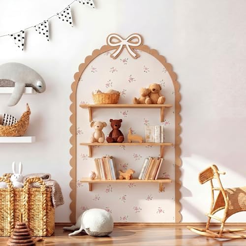 Novabright Unfinished Wood Arch Trim, 63 x 36 Inch, Scalloped - Image 6