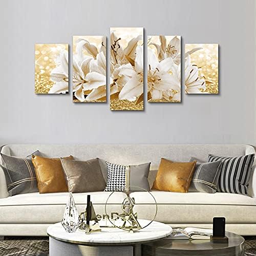 LUDUHU Arts Modern Flower Theme Wall Art - Image 7