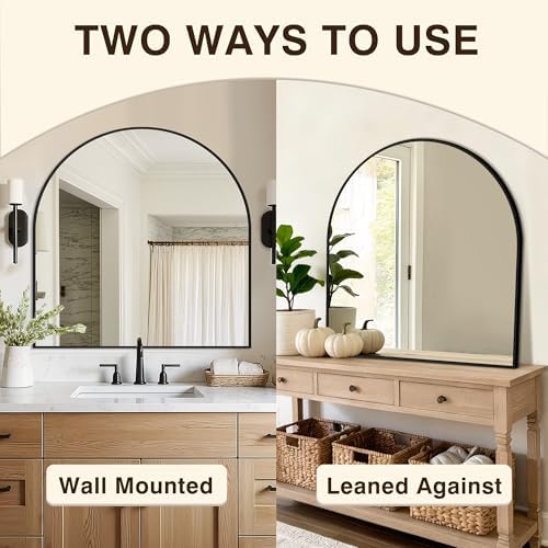 Arched Bathroom Vanity Mirror for Over Sink - Image 6
