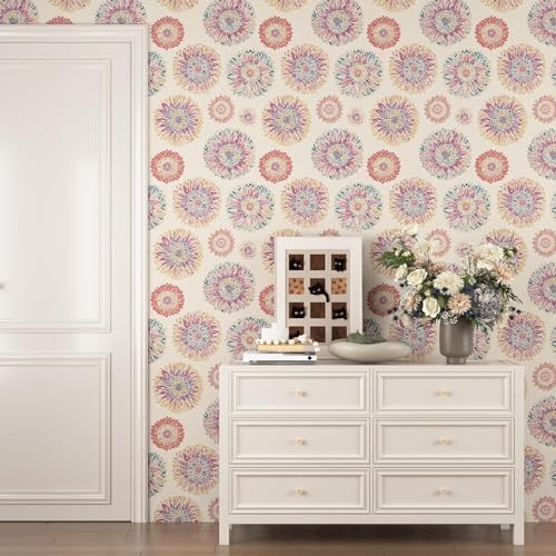 Laatse Boho Wallpaper Peel and Stick Contact Paper 17.5" x 393" - Image 7