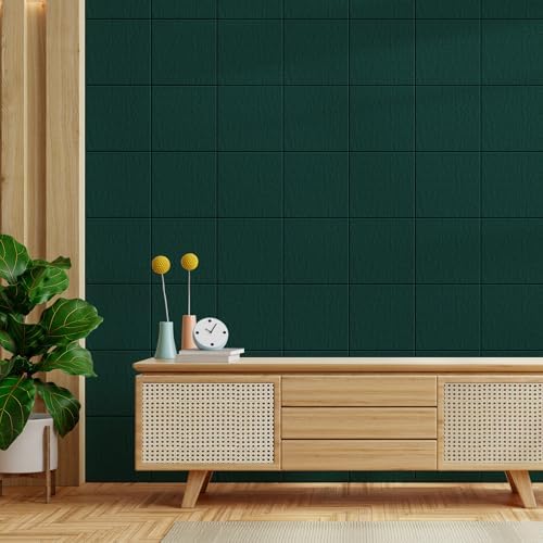 MaxGear Felt Bulletin Board 48" x 36", Dark Green Felt Wall Tile Wall Decor - Image 7