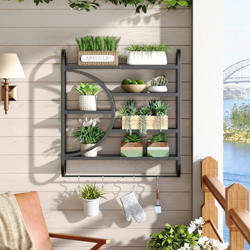 HOOBRO Gaming Floating Shelves for Wall, 28.9" LED Wall Shelf, Display Rack - Image 6