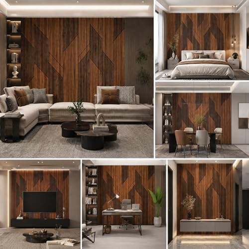 Wood Wall Panels for Interior Decor, Peel and Stick 3D WPC Panels - Image 6
