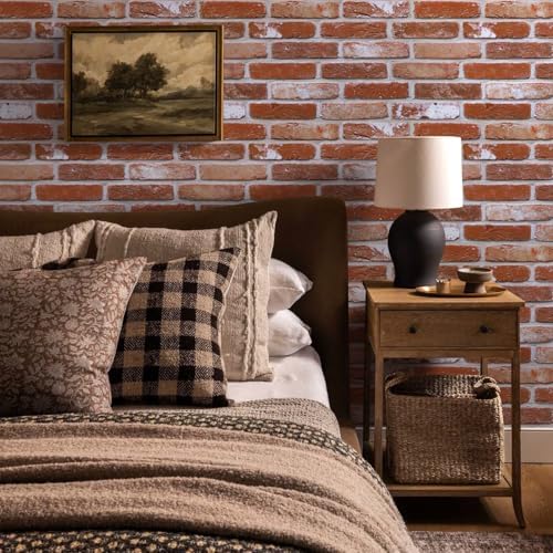 COMSTICKC 3D Faux Brick Wall Panels Peel and Stick - Image 6