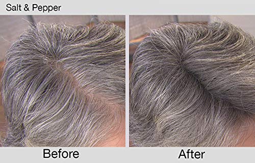 Joan Rivers Great Hair Day Root Touch Up Powder and Hair Color Stick - Root Cover Up Hair Powder and Root Touch Up Stick for Thicker, Fuller Looking Hair (Salt & Pepper)