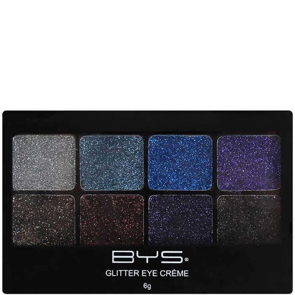 BYS Glitter Gel Makeup Palette 8 shades - Boogie Night