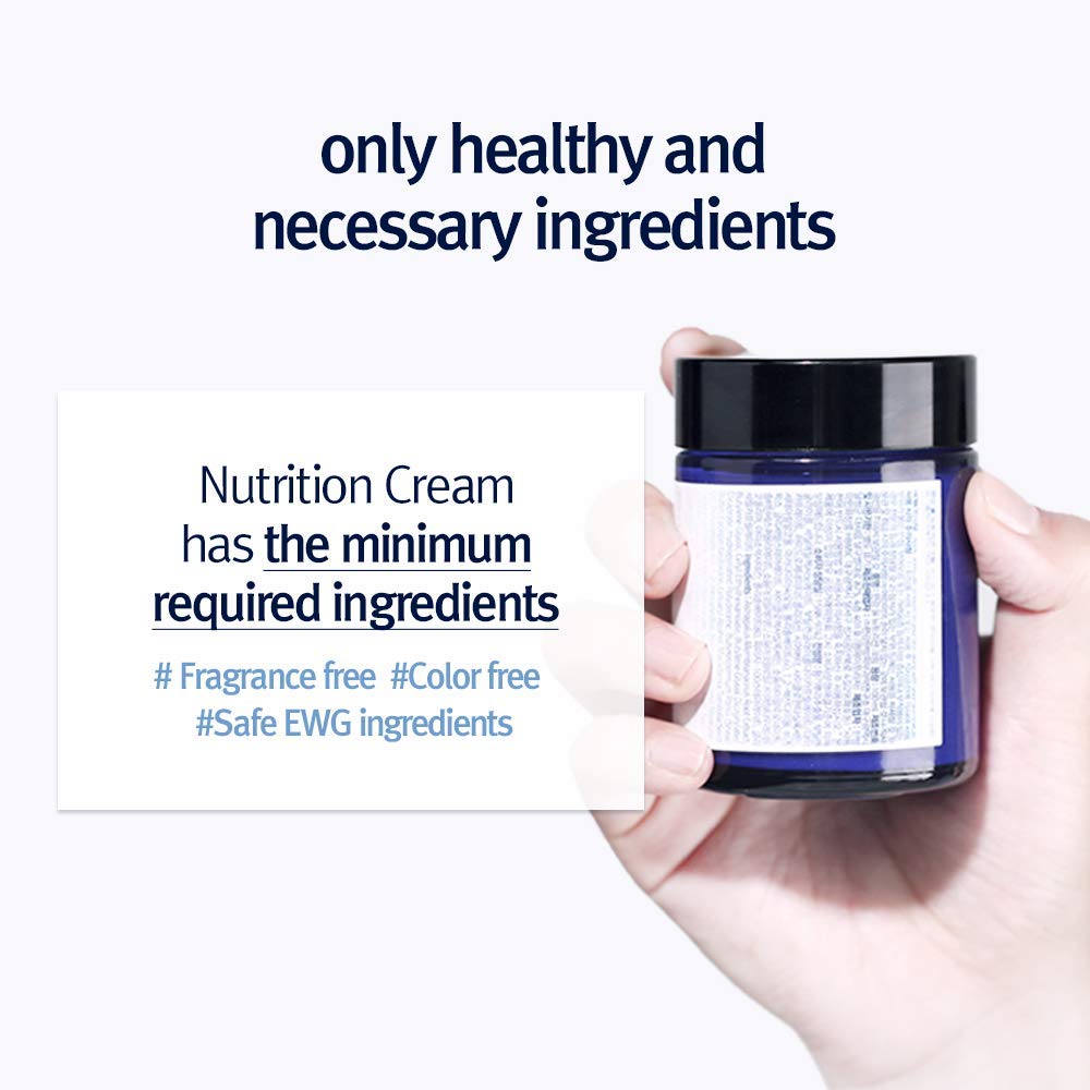 PYUNKANG YUL Nutrition Cream - Korean Skin Care Face Cream - Facial Moisturizer for Dry and Combination Skin Types - Healthy Natural Ingredients Shea Butter, Macadamia Deeply Moisturize Skin 3.4 Fl oz